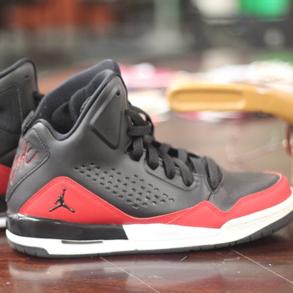 Jordan Other - JORDAN Flights, Youth 7, Black and Red